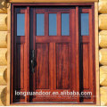 Glas-Fenster-Entwurfs-Tür, eine vollkommen schicke Lösung für Flur-Eingang, Massivholz ein und halbe Tür
